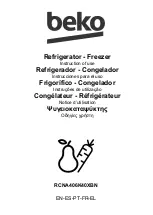 Preview for 1 page of Beko RCNA406K40XBN Instructions Of Use