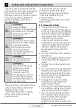 Preview for 4 page of Beko RCNE366E41ZXN User Manual