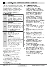 Preview for 4 page of Beko RCNE400E20XB User Manual