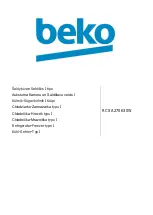 Beko RCSA270K30W Instructions For Use Manual preview