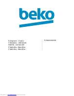 Beko RCSA340K20W Owner'S Manual preview