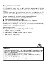 Preview for 3 page of Beko RCSA406K30W Instructions Of Use