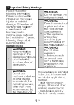 Preview for 5 page of Beko RDNE390K21S User Manual