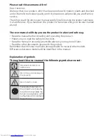 Preview for 2 page of Beko RDNE400K30ZW User Manual