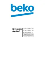 Preview for 1 page of Beko RDNE480M20W Manual