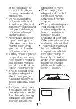 Preview for 9 page of Beko RDP6701 User Manual