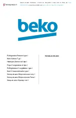 Preview for 1 page of Beko RDSA240K20S Manual