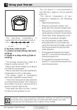 Preview for 13 page of Beko RES41 S User Manual