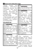 Preview for 5 page of Beko RFNE200E20W User Manual