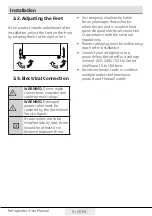 Preview for 9 page of Beko RFNE290E43WN User Manual