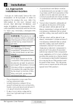 Preview for 9 page of Beko RFNE290T45XPN User Manual