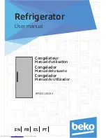 Preview for 1 page of Beko RFNE312E33X User Manual