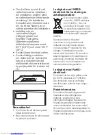 Preview for 54 page of Beko RFNE312L25W User Manual