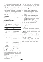 Preview for 18 page of Beko RFNE312T23W User Manual