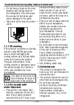 Preview for 6 page of Beko RGNE4626XP User Manual