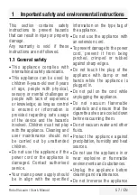 Preview for 57 page of Beko RS 8034 HM User Manual