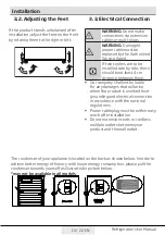 Preview for 10 page of Beko RSNE 415E31WN User Manual