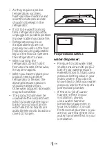 Preview for 8 page of Beko RSNE445M35W User Manual