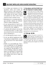 Preview for 5 page of Beko RSO44WEUN User Manual