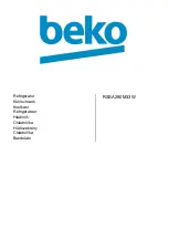 Beko RSSA290M33W Manual preview