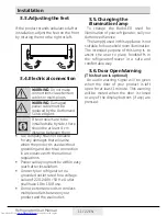 Preview for 11 page of Beko RSSE415M21W User Manual