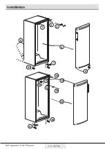 Preview for 12 page of Beko RSSE445K21WN User Manual