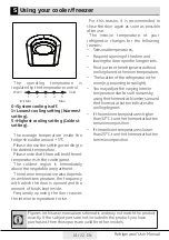 Preview for 14 page of Beko RSSE445K21X User Manual