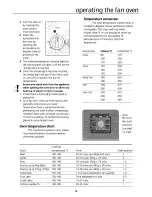 Предварительный просмотр 12 страницы Beko SC 524 Installation & Operating Instructions And Cooking Guidance