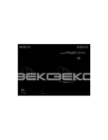 Beko SG752 Installation & Operating Instructions And Cooking Guidance preview