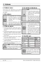 Preview for 44 page of Beko SGA 8328 B User Manual