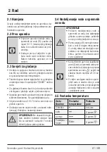 Preview for 81 page of Beko SGA 8328 B User Manual