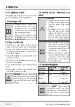 Preview for 114 page of Beko SGA 8328 B User Manual