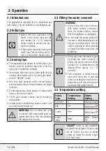 Preview for 14 page of Beko SGA8328B User Manual