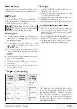 Preview for 9 page of Beko SGA8328D User Manual