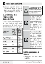 Preview for 42 page of Beko SIM4126B User Manual