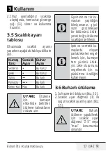 Preview for 57 page of Beko SIM4126B User Manual