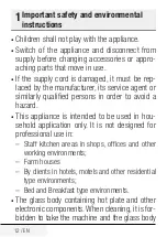 Preview for 12 page of Beko SMM888BX User Manual