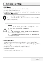 Preview for 37 page of Beko SMM888BX User Manual