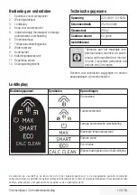 Preview for 105 page of Beko SPA9130B User Manual