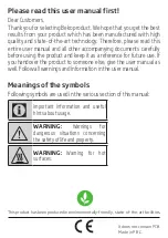 Preview for 2 page of Beko SPM6126R User Manual