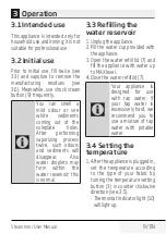 Preview for 9 page of Beko SPM6126R User Manual