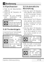 Preview for 27 page of Beko SPM6126R User Manual