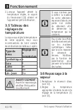 Preview for 40 page of Beko SPM6126R User Manual