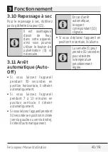 Preview for 43 page of Beko SPM6126R User Manual