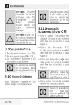 Preview for 56 page of Beko SPM6126R User Manual