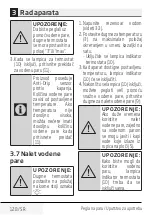 Preview for 128 page of Beko SPM6126R User Manual