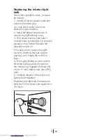 Preview for 10 page of Beko SS 137000 User Manual