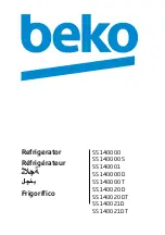 Beko SS 140000 Manual preview