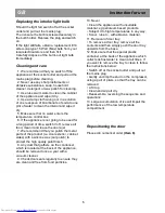 Preview for 12 page of Beko SSA25321S User Manual