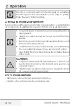 Preview for 14 page of Beko STM 4116 B User Manual